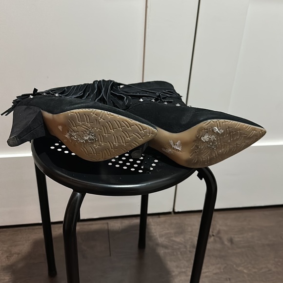 William Rast Fringe Suede Booties - Picture 5 of 5